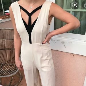 ANGL Cream Jumpsuit